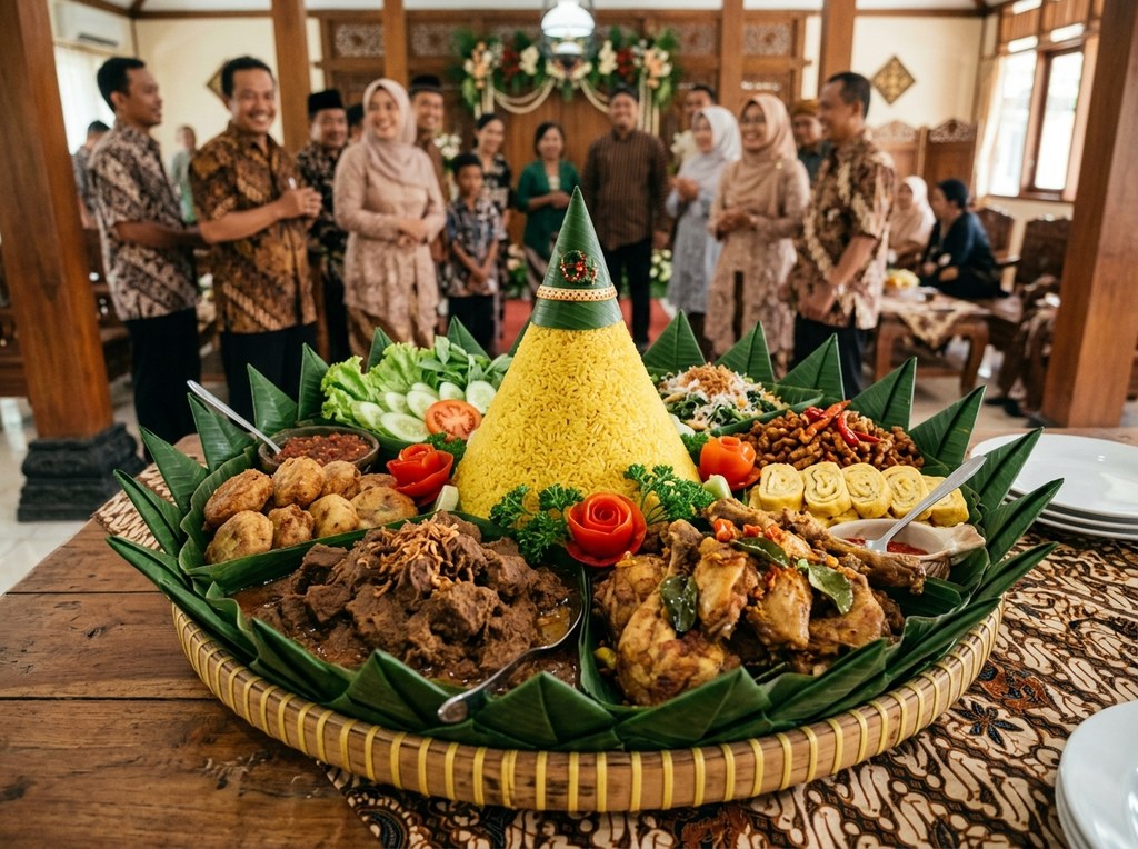 Tumpeng Syukuran Hajatan Asyifa Catering